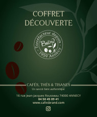 COFFRET - "Cafés du monde"