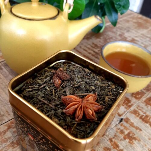 instagram-18 Découvrez notre thé vert aromatisé du moment, Soleil levant, au yuzu et à la badiane. A infuser à chaud ou à froid....un délice 💛

#annecy #annecylake #teashop #greentea #teaofthemoment